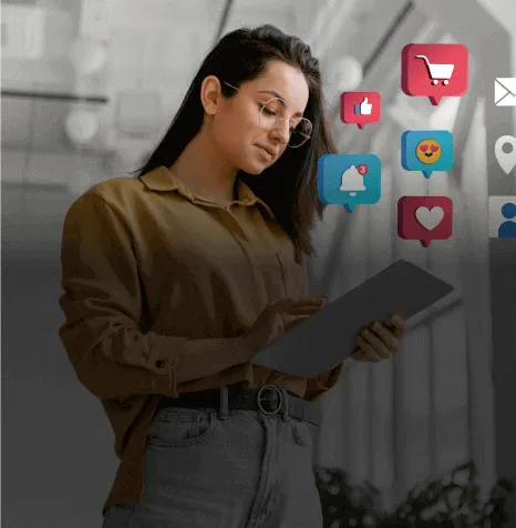 Social Media Marketing team at work
